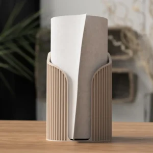 Küchenrollenhalter im Japandi-Stil