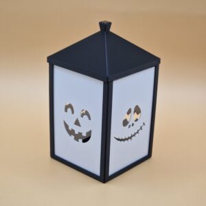Halloween-Laterne - LED Teelichttauglich