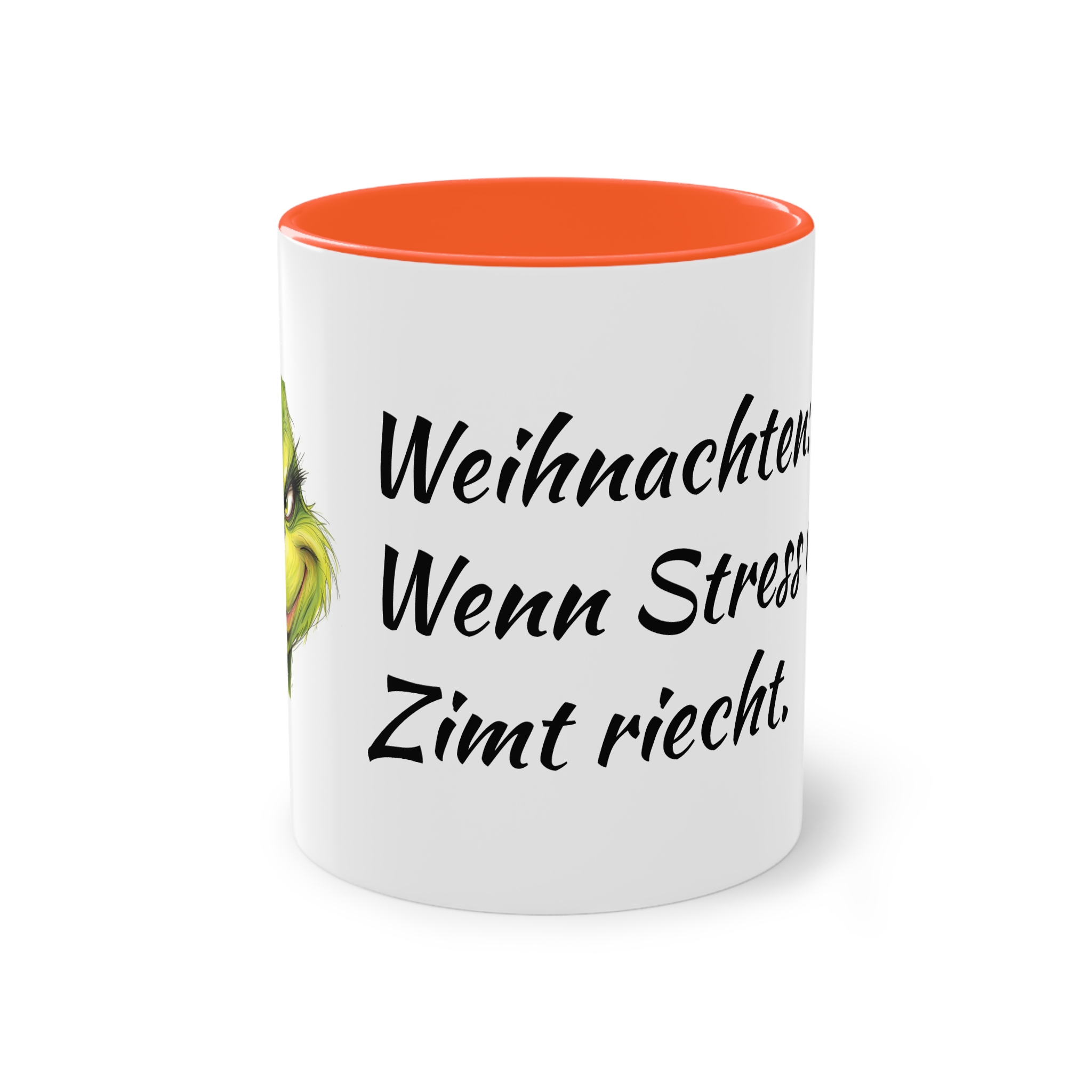 Kaffeetasse "Weihnachten: Wenn Stress nach Zimt riecht" | 11oz - 325ml – Bild 9