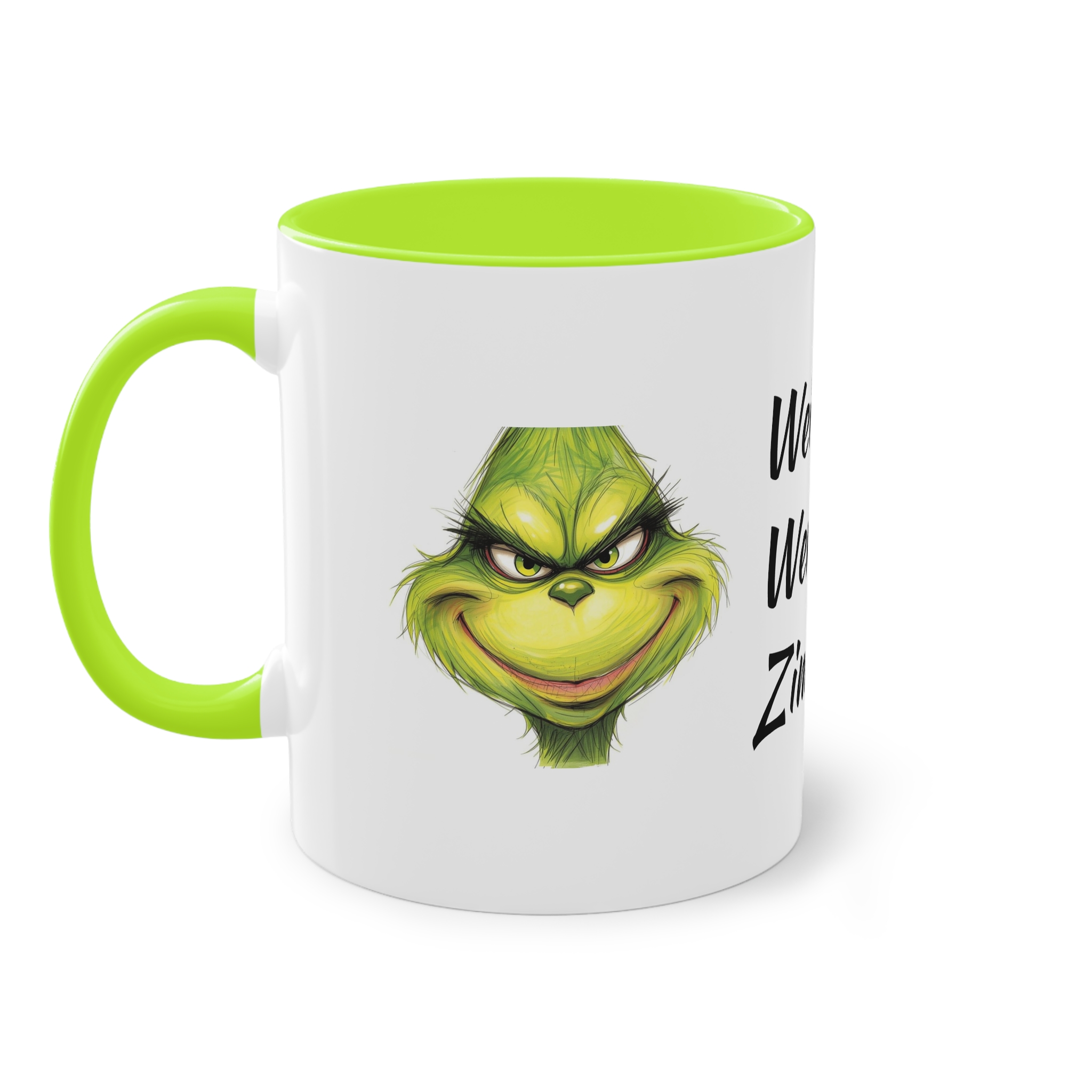 Kaffeetasse "Weihnachten: Wenn Stress nach Zimt riecht" | 11oz - 325ml – Bild 15