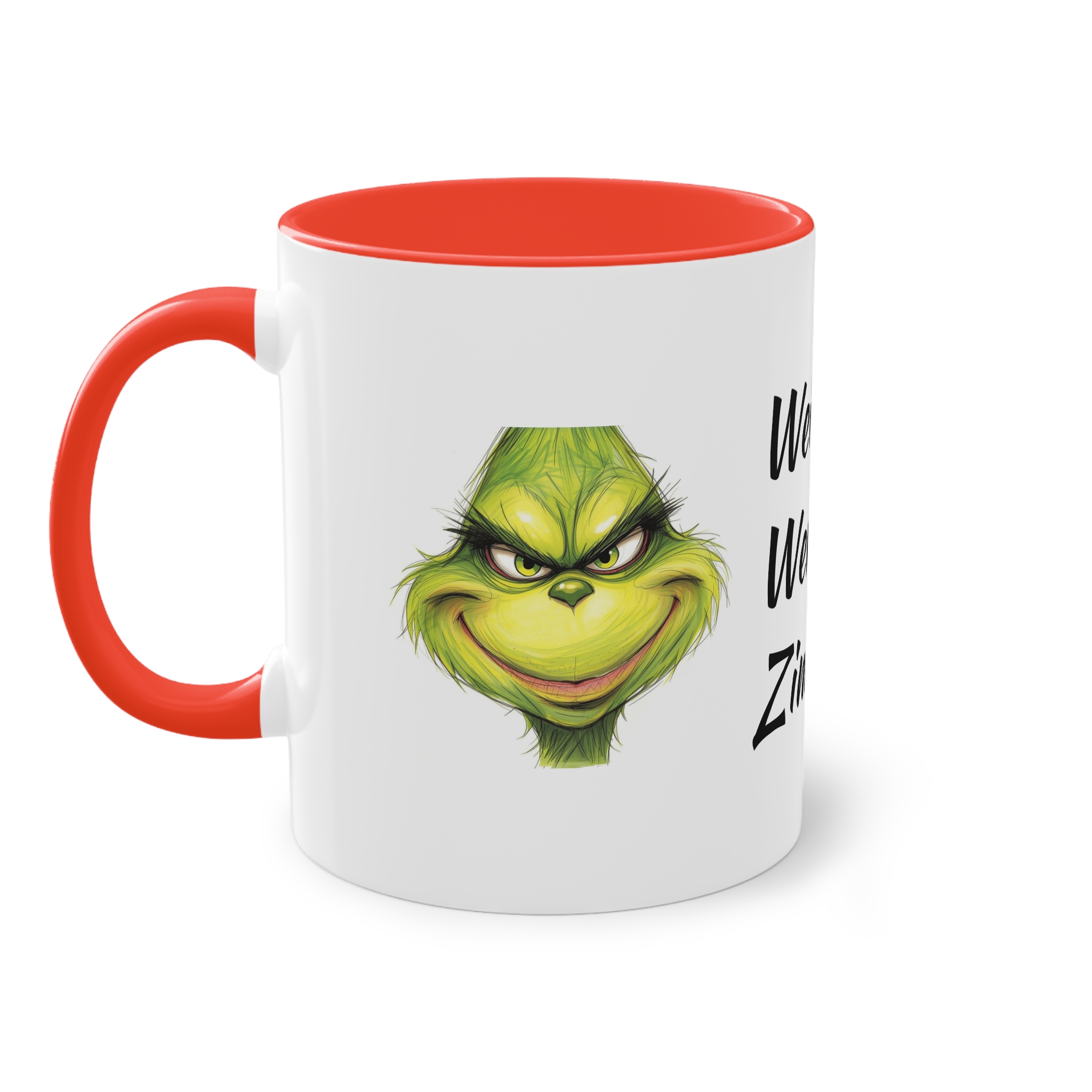 Kaffeetasse "Weihnachten: Wenn Stress nach Zimt riecht" | 11oz - 325ml – Bild 3