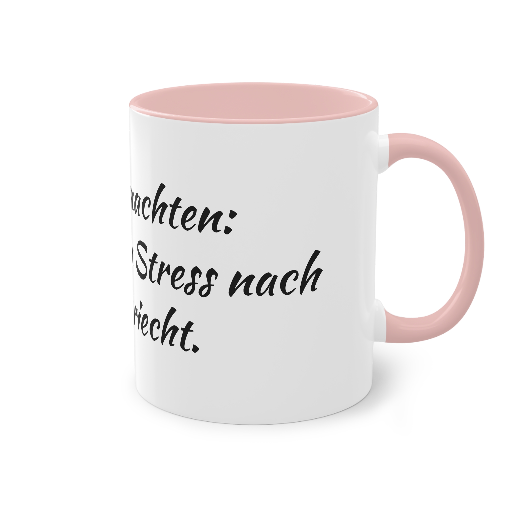 Kaffeetasse "Weihnachten: Wenn Stress nach Zimt riecht" | 11oz - 325ml – Bild 24