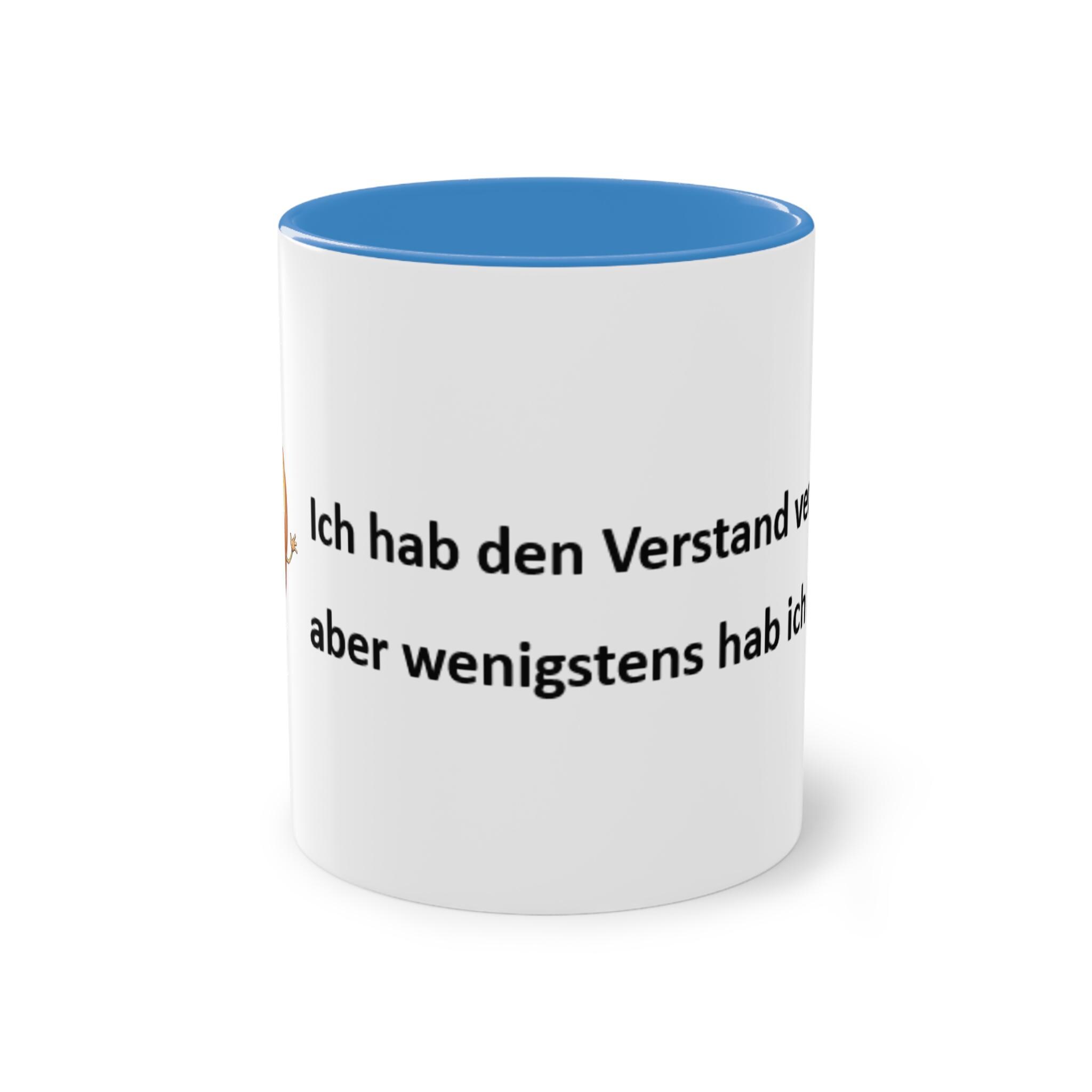 Sarkastischer „Ich hab den Verstand verlore, aber wenigstens hab ich Kaffee“ Kaffeebecher / 325 ml – Bild 8