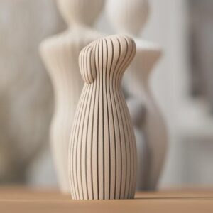 Hunde-Statue mit hängenden oder stehenden Ohren | 3D-gedruckt