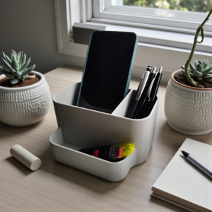 Geschwungener Schreibtisch-Organizer