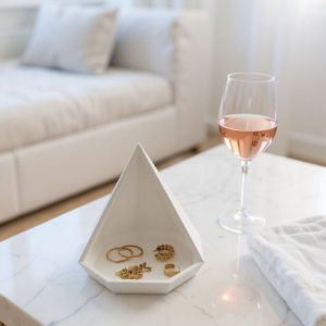 Pyramidenförmiges Tablett